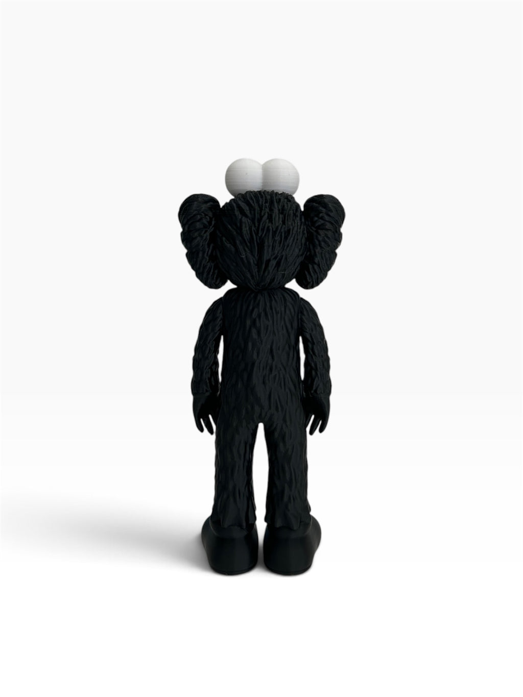 3D Printed Black Art Figure – X-Eye Collectible Sculpture