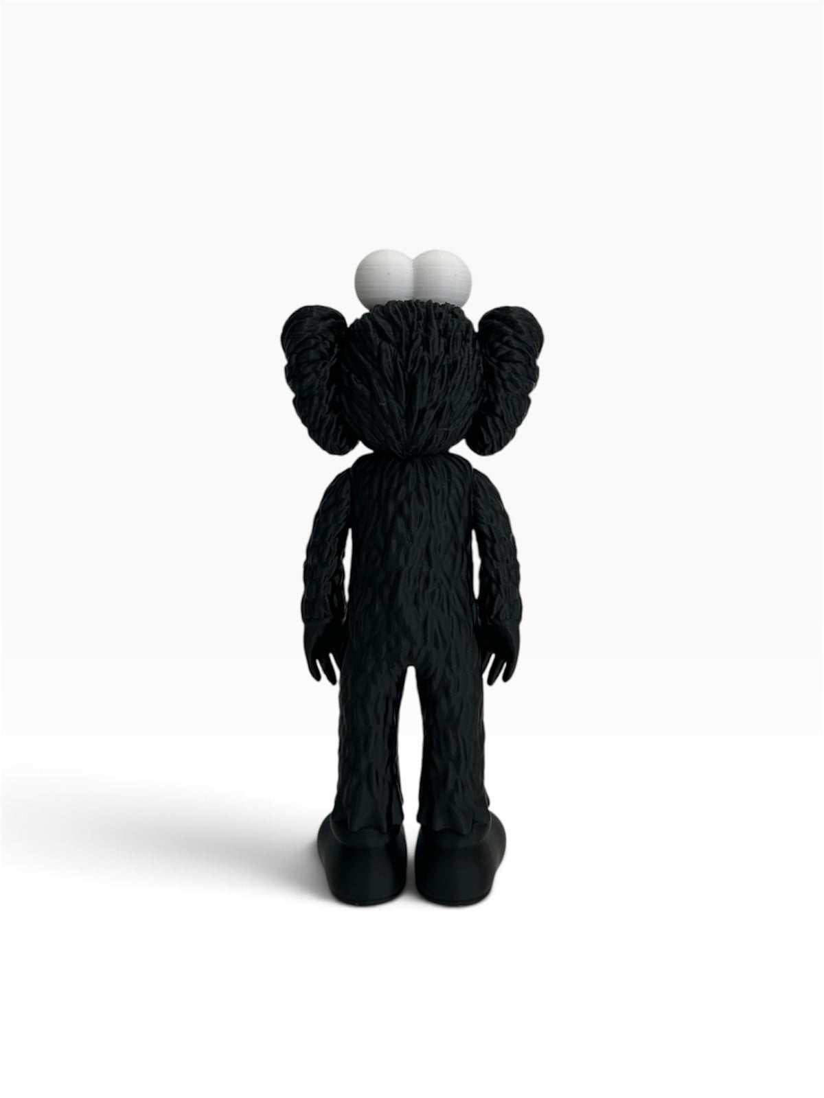 3D Printed Black Art Figure – X-Eye Collectible Sculpture